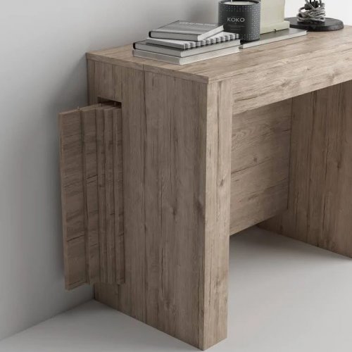 Mobili Fiver Mesa consola extensible Easy con porta extensiones