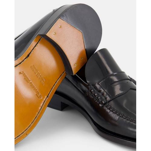 Mocasines de hombre de Emidio Tucci de piel en color negro Negro