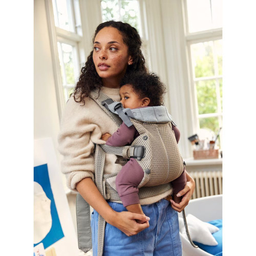 Mochila PortaBebé Babybjörn Harmony Mesh 3 posiciones Beige