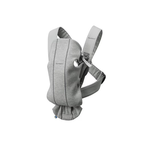 Mochila portabebé BabyBjörn Mini 3D Jersey 2 posiciones Beige