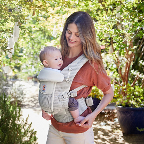 Mochila portabebe Ergobaby Adapt Softflex Mesh 3 posiciones Onyx