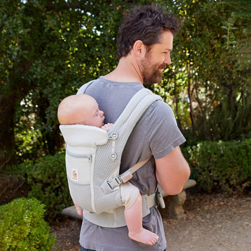 Mochila portabebe Ergobaby Adapt Softflex Mesh 3 posiciones Onyx