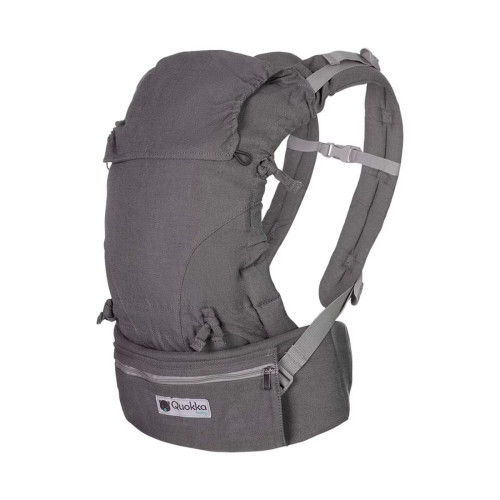 Mochila portabebe Quokkababy E-carrier 3 posiciones Verde Agua