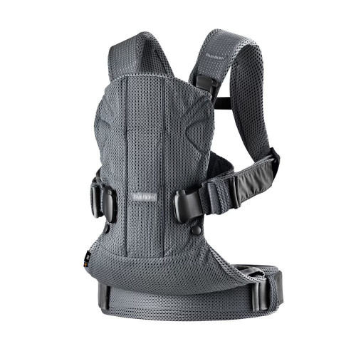 Mochila portabebés BabyBjörn One Air Mesh 3D 4 posiciones Antracita