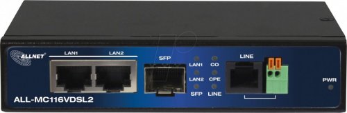 Módem VDSL2, conexión de 2 hilos, 3 km
