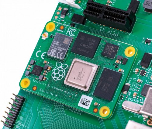 Módulo de computación de Raspberry Pi 4, 4GB RAM, 8GB eMMC