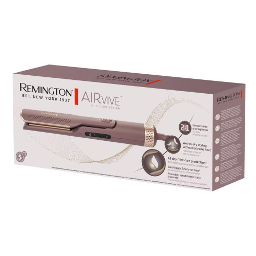 Moldeador de Pelo Remington AIRvive AS8930 Ionic Air Malva