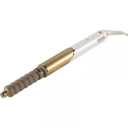 Moldeador Multifunción Shark Glam Straight & Waves 1500W Cerámica Airflow 3 Temperaturas 4 Accesorios Oro Blanco