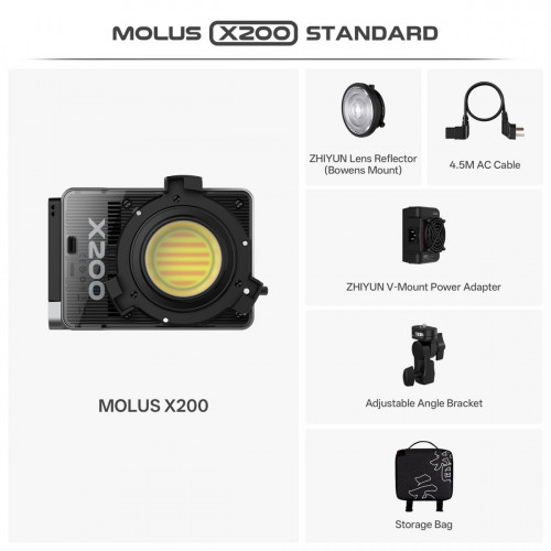 MOLUS X200 COB Light