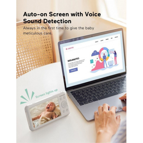 Momcozy 1080P high performance video baby monitor BM01