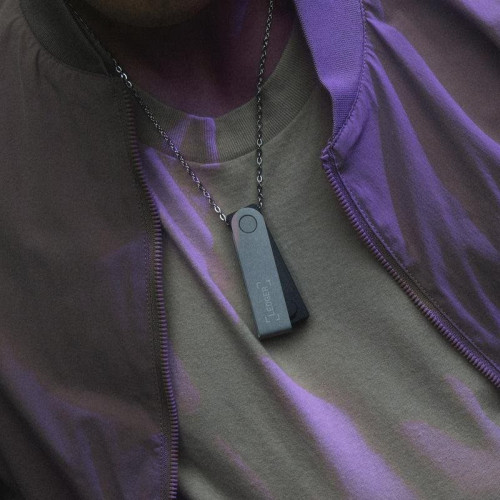 Monedero offline LEDGER Nano X Verde Bluetooth y USB-C con pantalla OLED