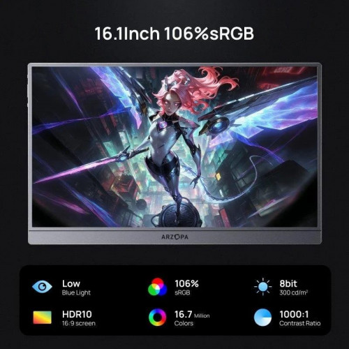 Monitor Arzopa Z1FC 16.1