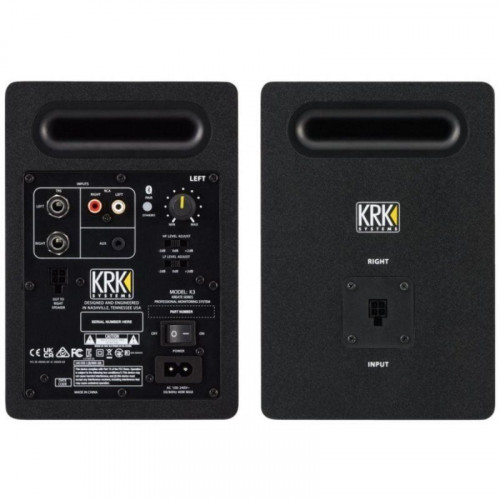Monitor de Estudio Activo KRK KREATE 3 Bluetooth 65W Bass Reflex Pareja