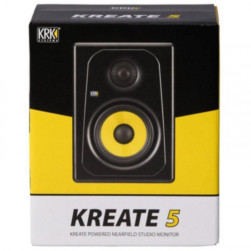 Monitor de Estudio Activo KRK KREATE 5 Bluetooth 5 Pulgadas 60W Bass Reflex