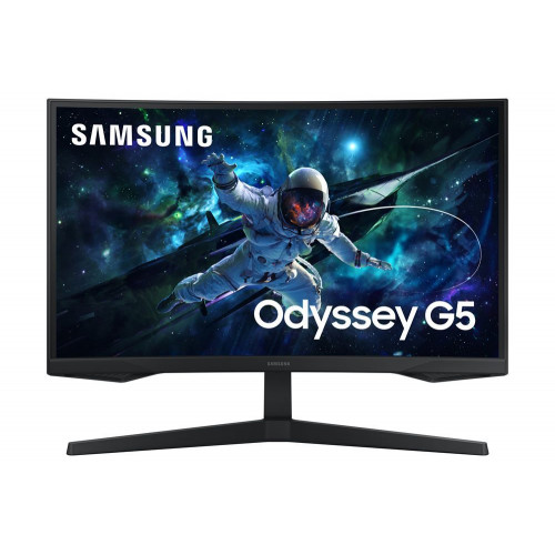 Monitor Gaming Curvo Samsung Odyssey G5 S27Cg552Eu 27'/ Qhd/ 1Ms/ 165Hz/ Va/ Negro
