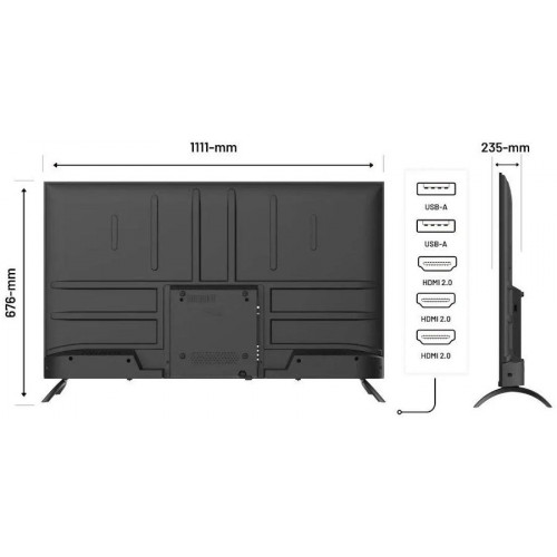 Monitor JAPANNEXT JN-IPS500UHD60F 50