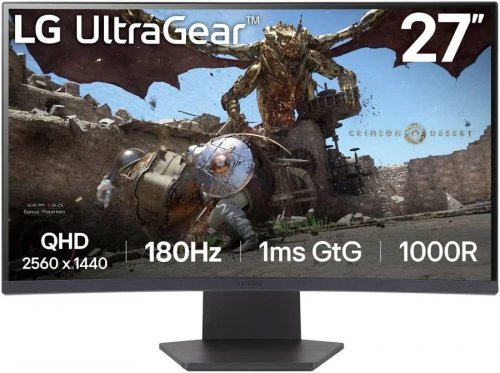 Monitor LG 27GS60QC-B