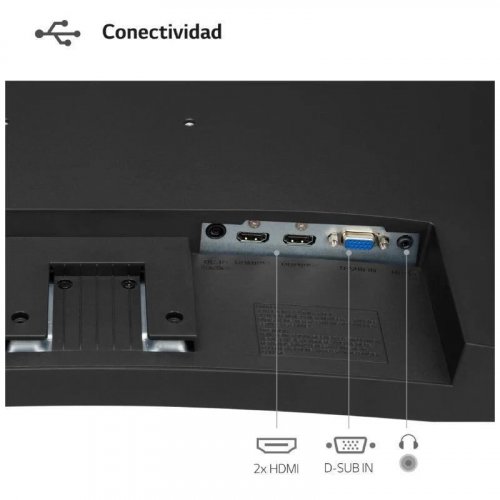 Monitor LG 32MR50C-B Curvo - FHD - 31.5