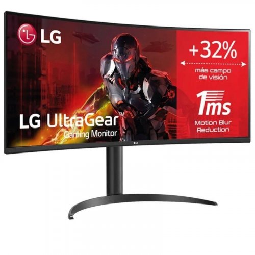 Monitor LG 34WP65CP-B Gaming Ultrapanorámico UltraGear Curvo - WQHD+ - 34