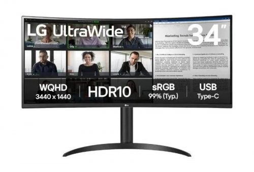 Monitor LG 34WR50QK-B