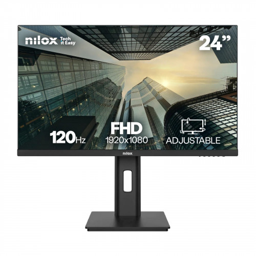 Monitor NILOX 24″ FHD 120Hz HDMI Negro