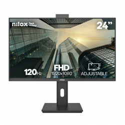 Monitor NILOX 24″ IPS FHD WebCam Negro