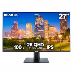 Monitor NILOX 27″ IPS 2K WQHD 100Hz Negro