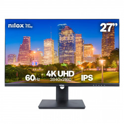 Monitor NILOX 27″ IPS 4K UHD 60Hz Negro