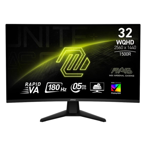 Monitor PC Gaming curvo 80cm (31,5