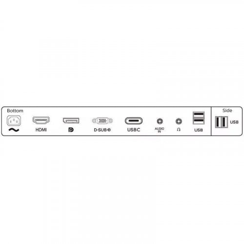 Monitor Philips 243B9 - Full HD - Multimedia - 23.8