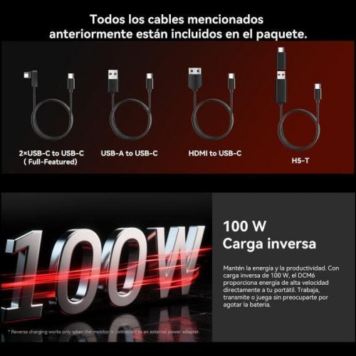 Monitor portátil Blackview DCM6 de 14