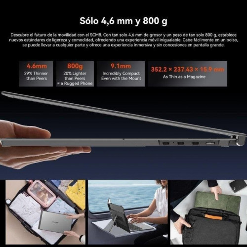 Monitor portátil Blackview SCM8 15.3