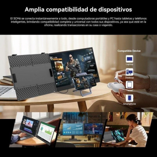 Monitor portátil Blackview SCM8 15.3