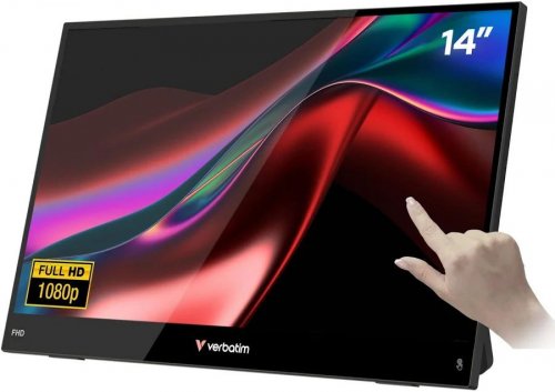 Monitor Portátil Táctil Verbatim Touch Light 14