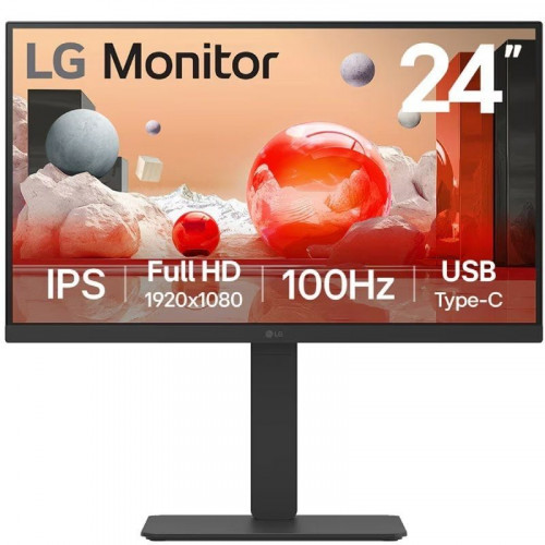 Monitor Profesional LG 24BA650-B - Multimedia - Full HD - 23.8