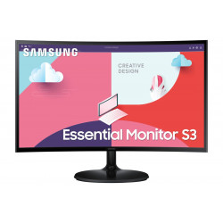 Monitor Samsung 24″ FHD Curvo Negro