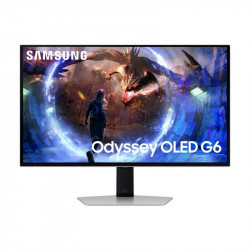 Monitor Samsung 27″ 2560x1440 360Hz OLED FreeSync Premium Pro HDR10 Quantum Dot Plata