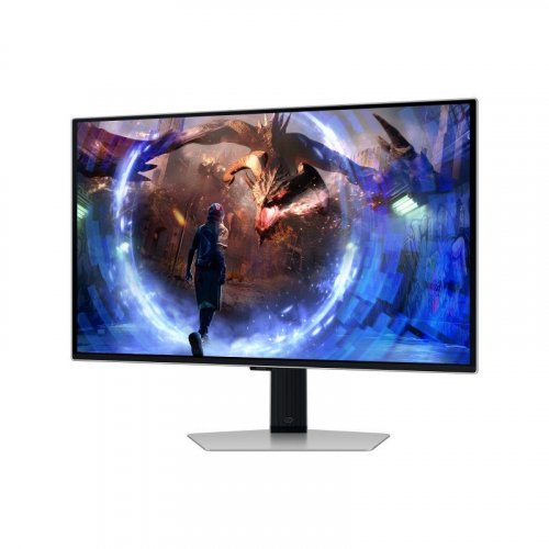 Monitor Samsung 27″ 2560x1440 360Hz OLED FreeSync Premium Pro HDR10 Quantum Dot Plata