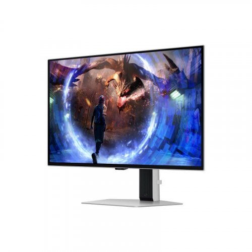Monitor Samsung 27″ 2560x1440 360Hz OLED FreeSync Premium Pro HDR10 Quantum Dot Plata