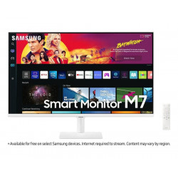 Monitor Samsung Smart 4K M7 Blanco LS32BM701UPXEN