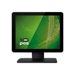 Monitor TPV 10POS 15″ TFT Táctil USB Negro