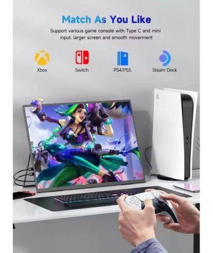 Monitor Uperfect 23.8 Pulgadas Ips 120hz Pantalla Táctil