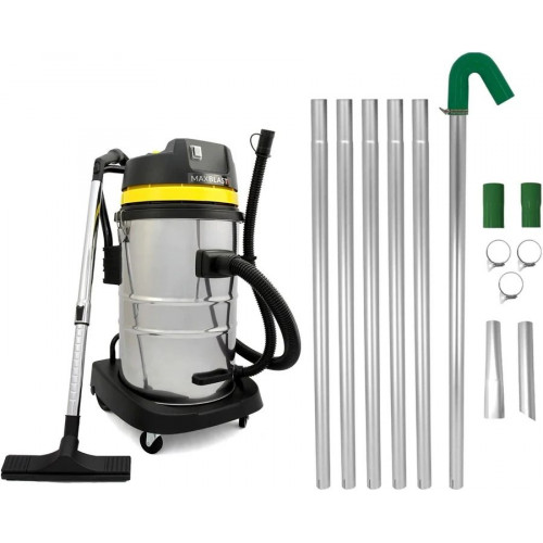 MONSTERSHOP Aspirador húmedo y seco kit postes para canalones 1,2-7,2m