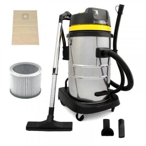 MONSTERSHOP Aspirador húmedo y seco kit postes para canalones 1,2-7,2m