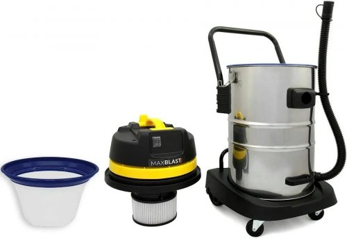 MONSTERSHOP Aspirador húmedo y seco kit postes para canalones 1,2-7,2m