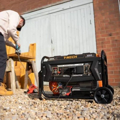 MonsterShop T – mech Generador portátil monofásico a gasolina 3300w 7hp 12l