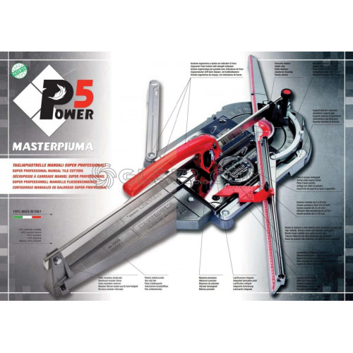 Montolit Masterpiuma 93P5 Cortadora de Baldosas Manual 93cm (93P5)