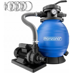 Monzana Depuradora piscina 10200 L/h 25L