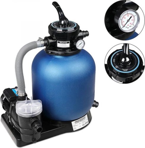 Monzana Depuradora piscina 10200 L/h 25L
