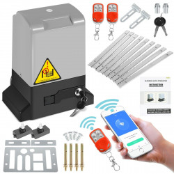Motor para puerta corredera de 550 W (1200 kg) con aplicación Bluetooth.